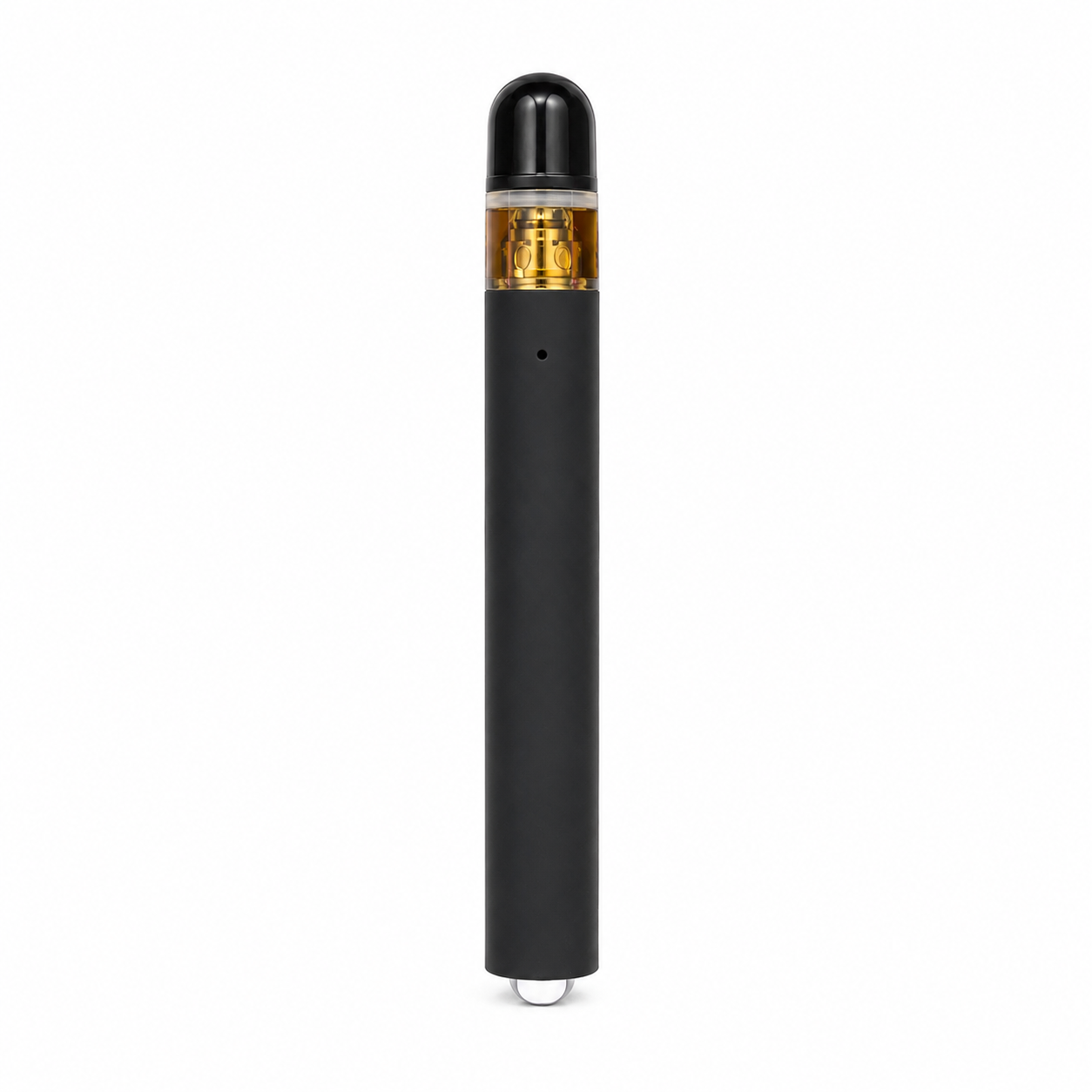 Third Eye model disposable electronic device with an integrated clear oil cell close up
